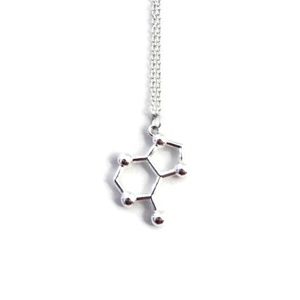 Adenine DNA Molecule Necklace